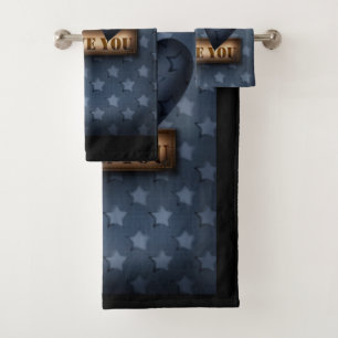 I love you bath towel set