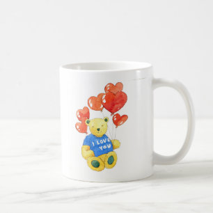 I love you bear - balloon 2011 coffee mug
