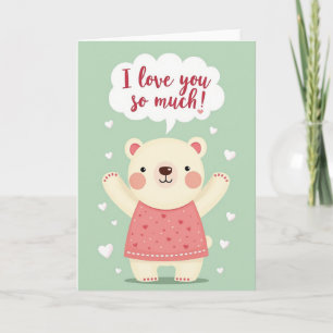 I Love You Bear Hugs Card