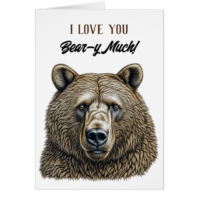 I Love You Bear-y Much Romantic Flirty (Front)