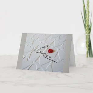***I LOVE YOU*** & BEING WITH YOU AT CHRISTMAS HOLIDAY CARD
