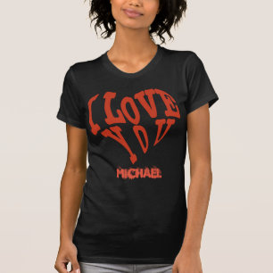 I love you black T-Shirt