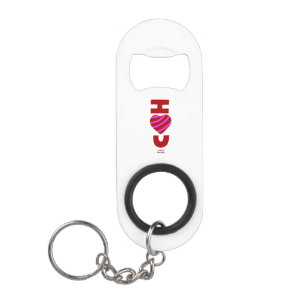 I Love You Bottle Opener Keychain