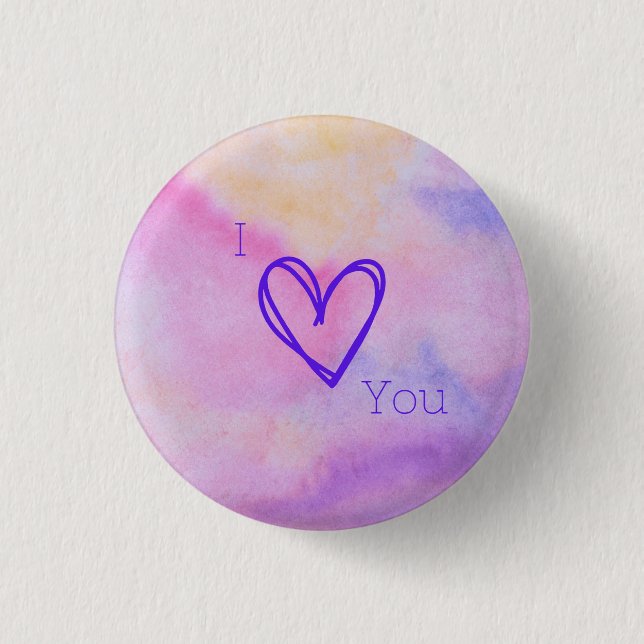 I love you button (Front)