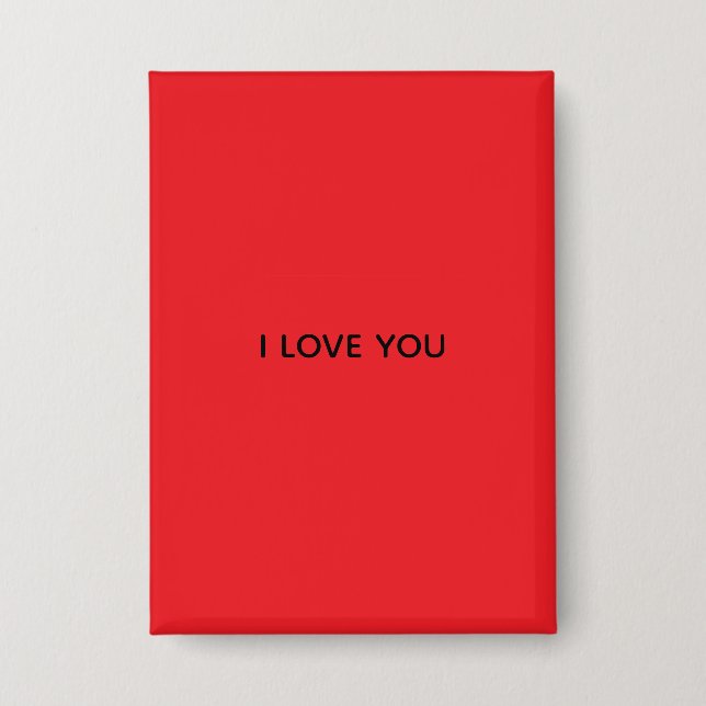 I LOVE YOU BUTTON (Front)