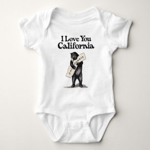 I Love You California Baby Bodysuit