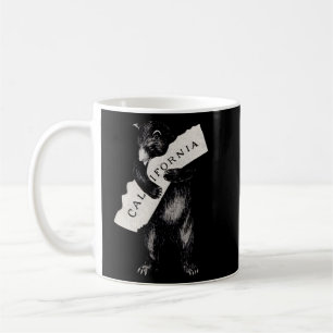I Love You California Cali Grizzly Bear Coffee Mug