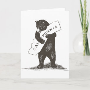 I Love You California Card
