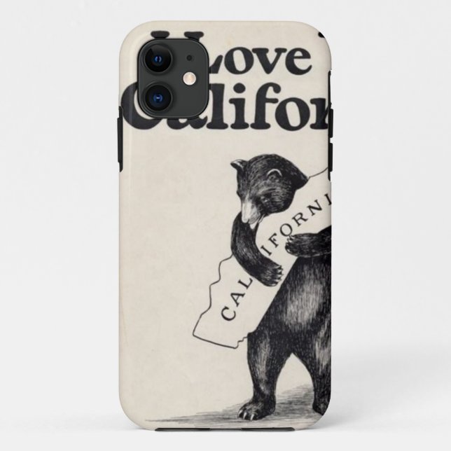 I Love You California iPhone 5 case (Back)