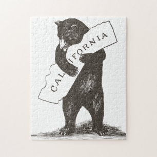 I Love You California Jigsaw Puzzle