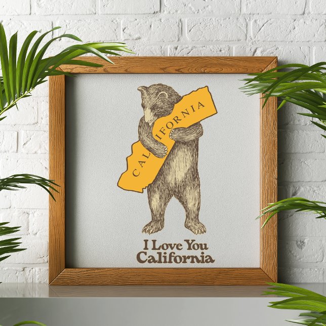 I Love You California Poster (Creator Uploaded)