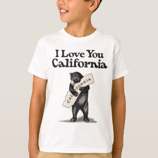 I Love You California T-Shirt
