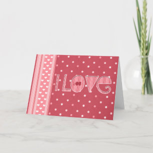 I Love You Card