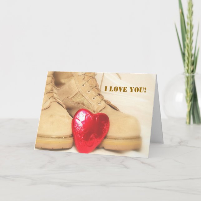 I love you! card (Front)