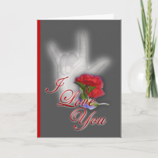 I Love You Card