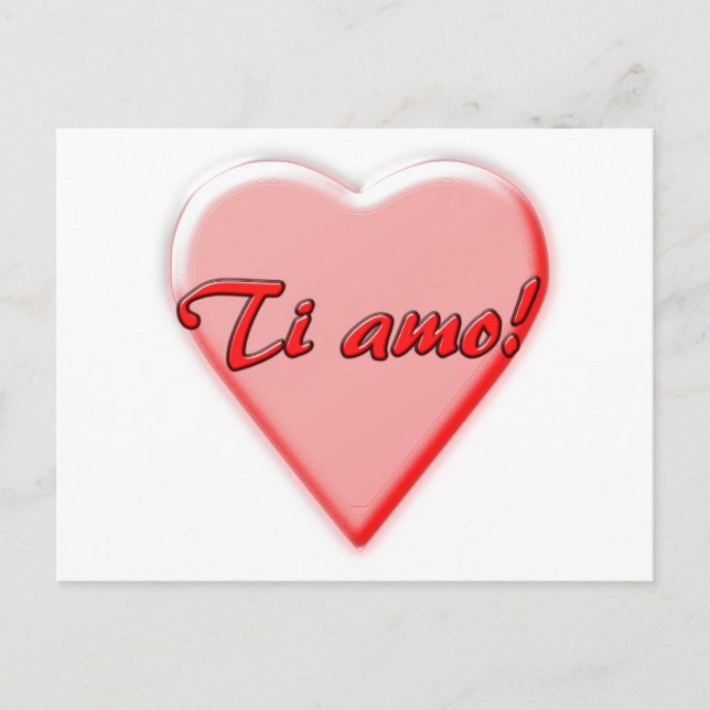 I Love You card (Front)