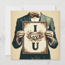 I Love You Cards 