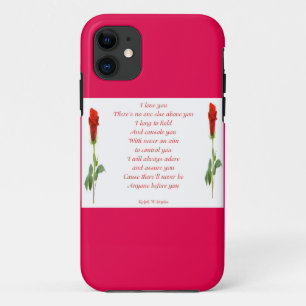 I love you iPhone 11 case