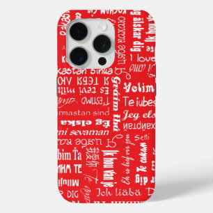 I Love You iPhone 15 Pro Case