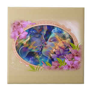 I love you ceramic tile