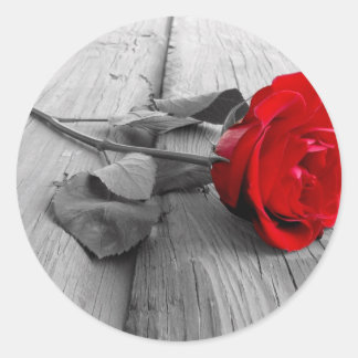 i love you classic round sticker