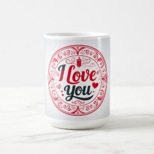 I Love You Coffee Mug
