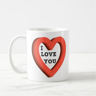 I Love You Coffee Mug