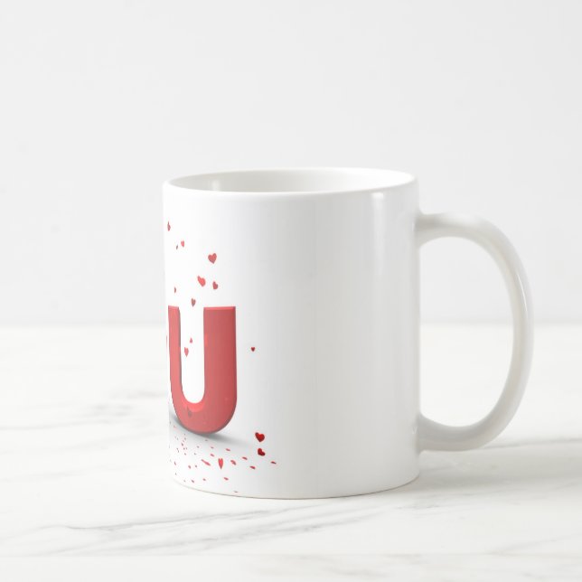 I love you coffee mug (Right)