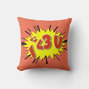 I love you cushion