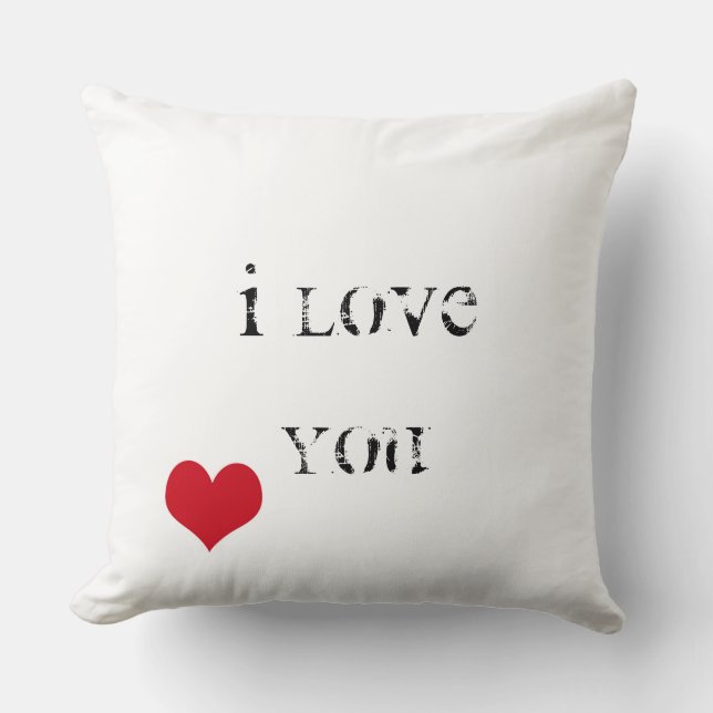 I love you cushion (Front)