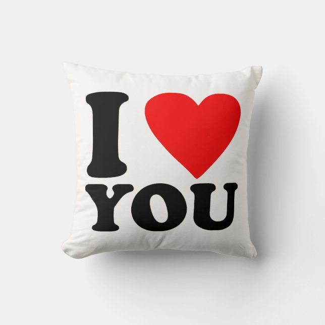 I Love You Cushion (Front)