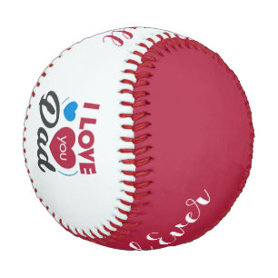 I Love You Dad Baseball