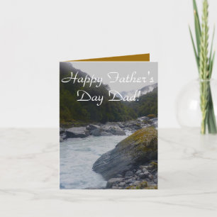 I Love You Dad Father's Day Celebration Party Thank You Card