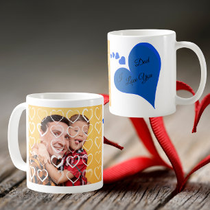 I love you Dad Fathers Day Gift Coffee Mug