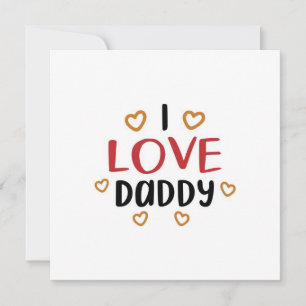 I love you dad greeting card    happy fathers day 