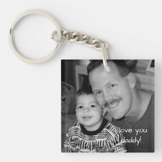 I Love You Daddy Father's Day Key Ring
