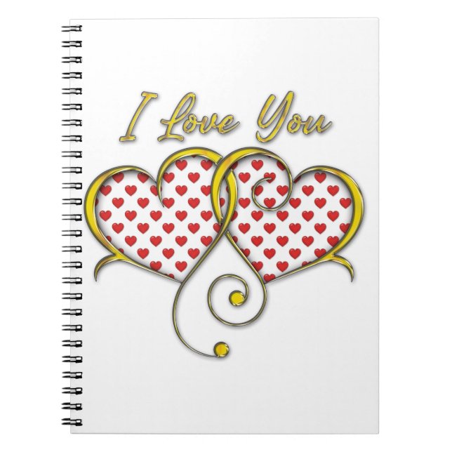 I love You Design Notebook (Front)