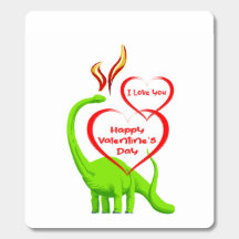 I Love You Dinosaur Valentine