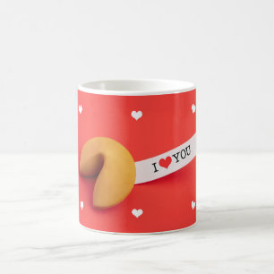 I Love You Fortune Cookie Coffee Mug