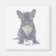 I Love YOU - French Bulldog 
