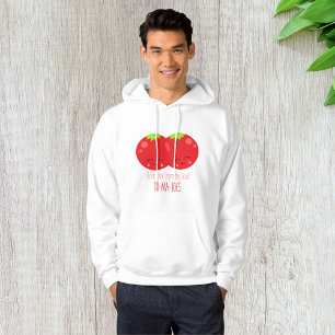 I Love You From My Head Tomatoes Hoodie