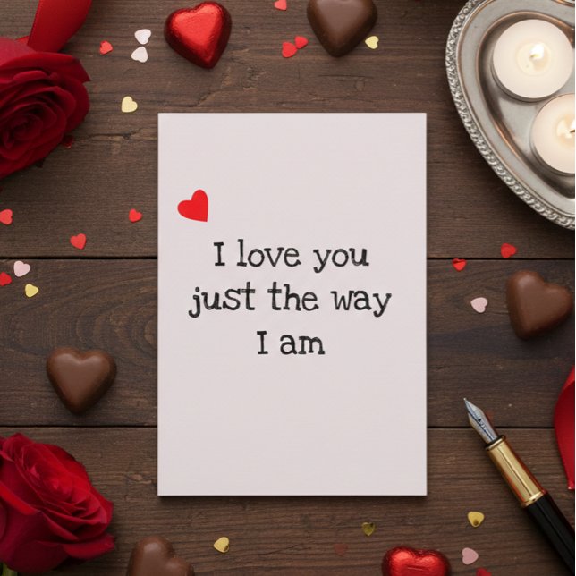 I love you Funny Valentine's day Anniversary Card (Creator Uploaded)