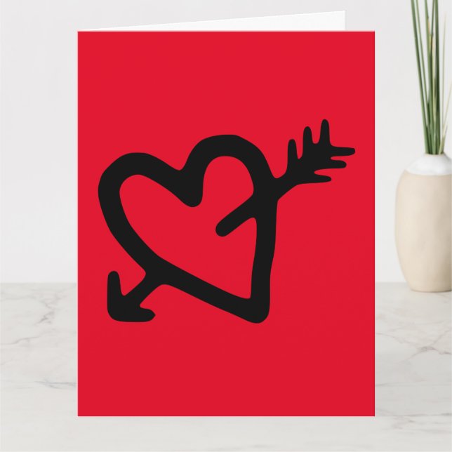 I LOVE YOU GIANT GREETING CARD (Front)