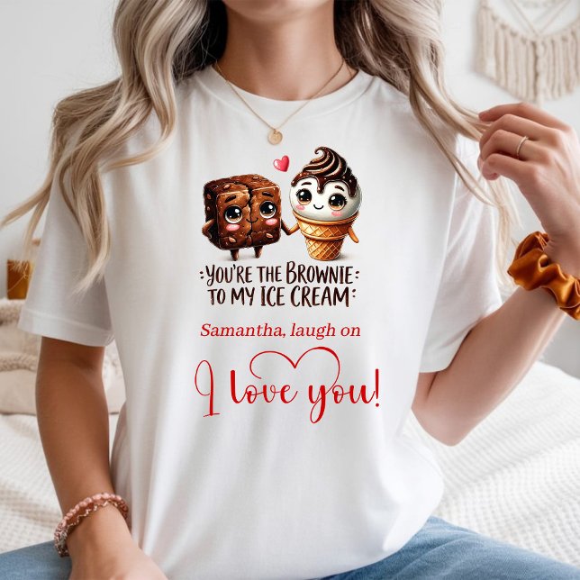I Love You Gift Funny Food Valentine Women   T-Shirt (I Love You Gift Funny Food Valentine Women Tee)