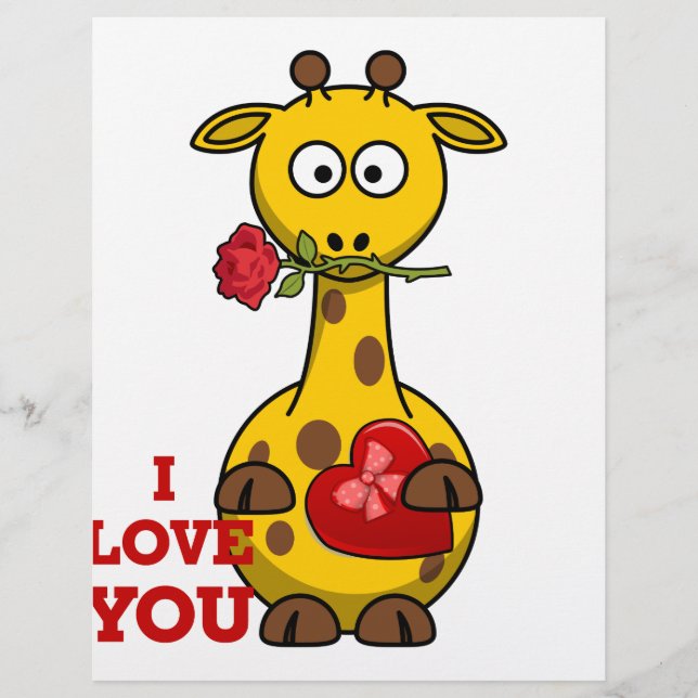 i love you giraffe (Front)