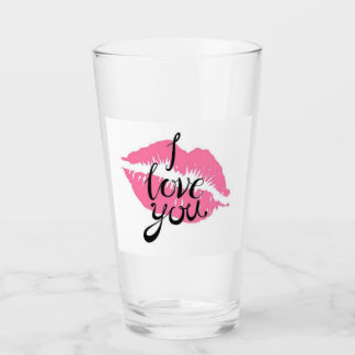 I love you glass