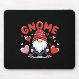 I Love You Gnome What Sticker1 Mouse Pad