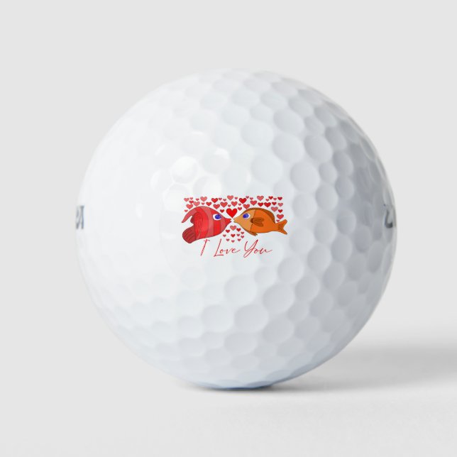 I Love You Golf Balls (Front)