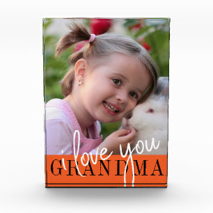 I Love You Grandma Custom Photo