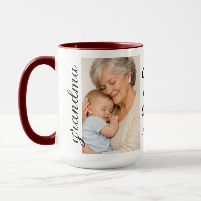I Love You Grandma | Grandparents Day Mug (Left)